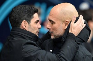 阿森纳与曼城，一个多月内有望五次交锋，双方争冠大战引发关注