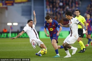 西甲-莱万破门亚马尔世界波建功 巴萨3-0马洛卡先赛4分领跑